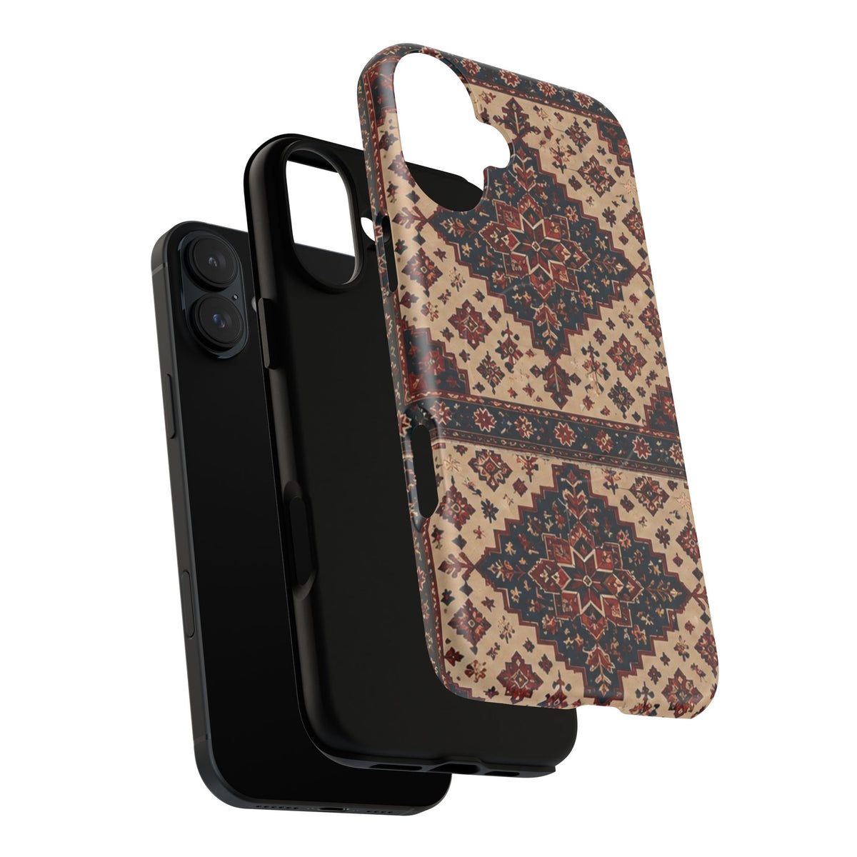 Cream of The Crop Afghan Rug Tough Phone Case