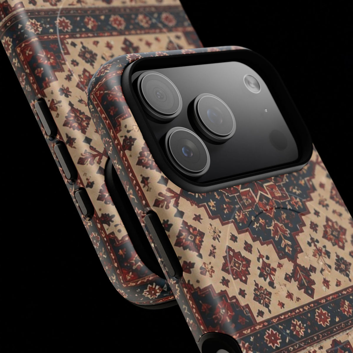 Cream of The Crop Afghan Rug Tough Phone Case
