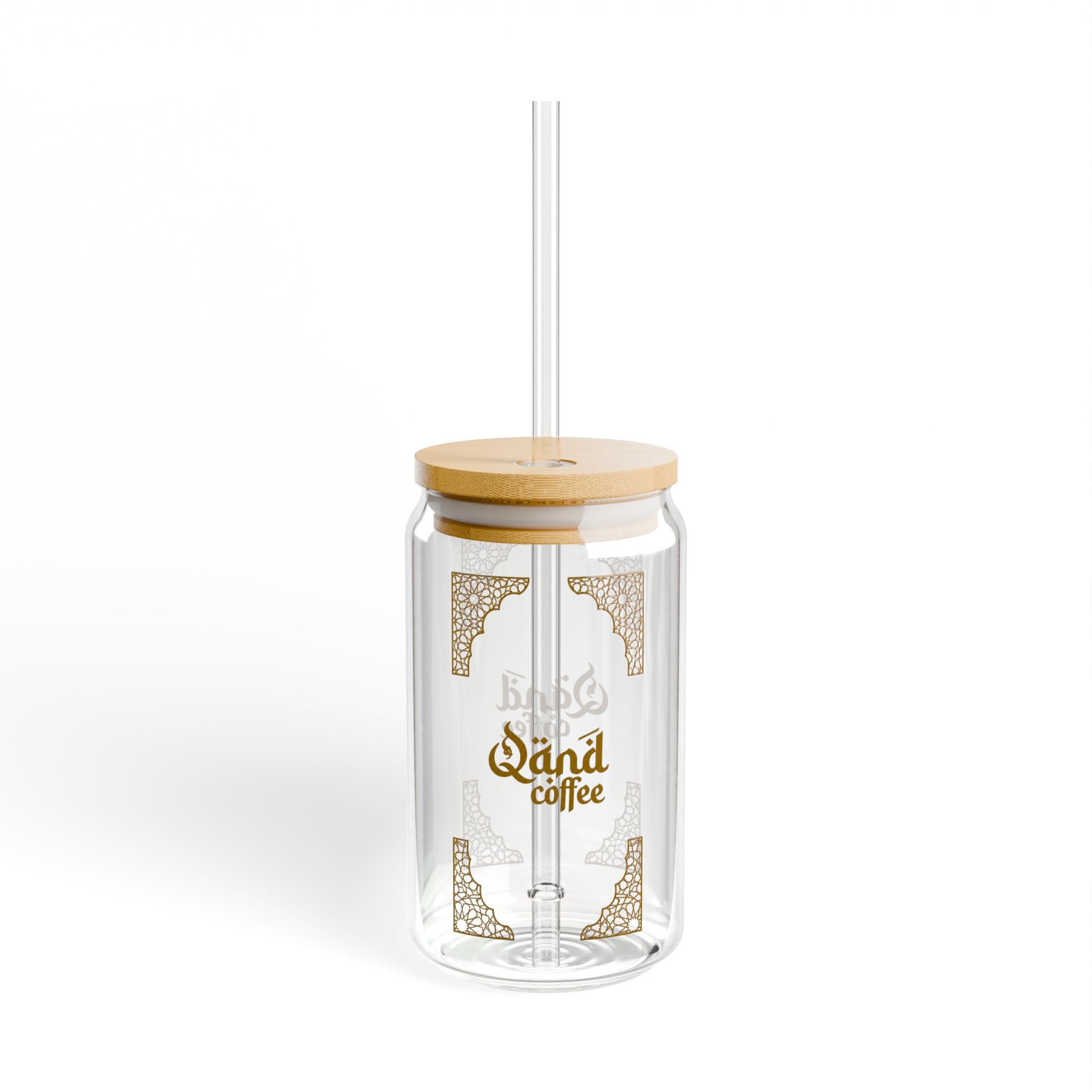 Qand Sipper Glass, 16 oz