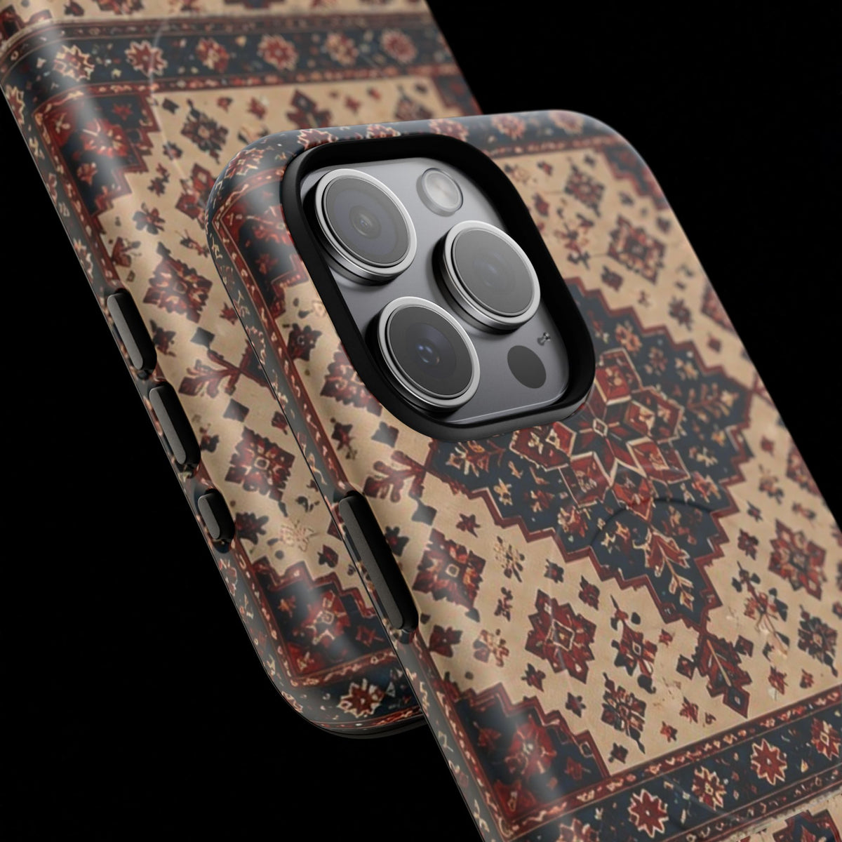 Cream of The Crop Afghan Rug Tough Phone Case