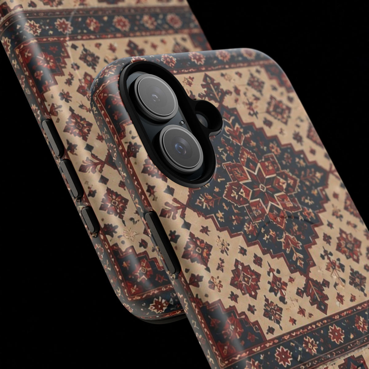 Cream of The Crop Afghan Rug Tough Phone Case