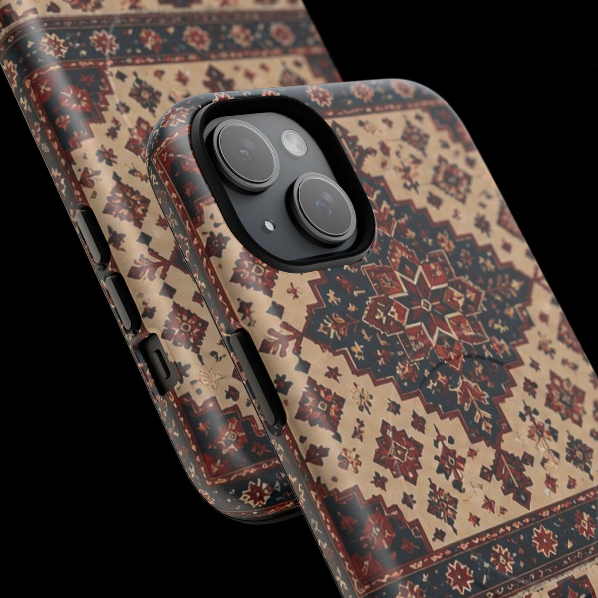 Cream of The Crop Afghan Rug Tough Phone Case