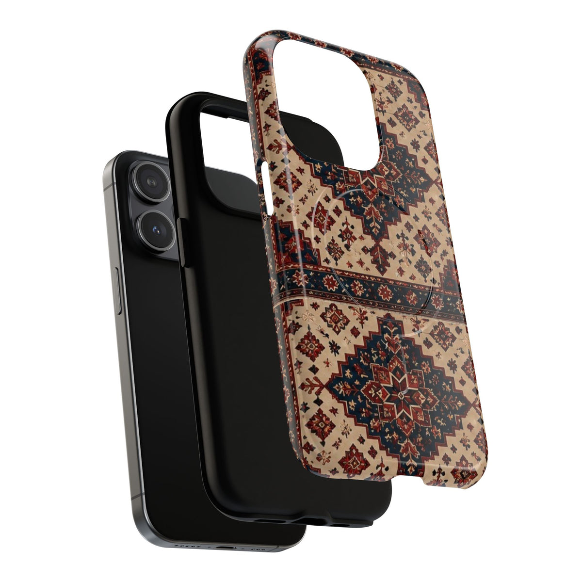 Cream of The Crop Afghan Rug Tough Phone Case