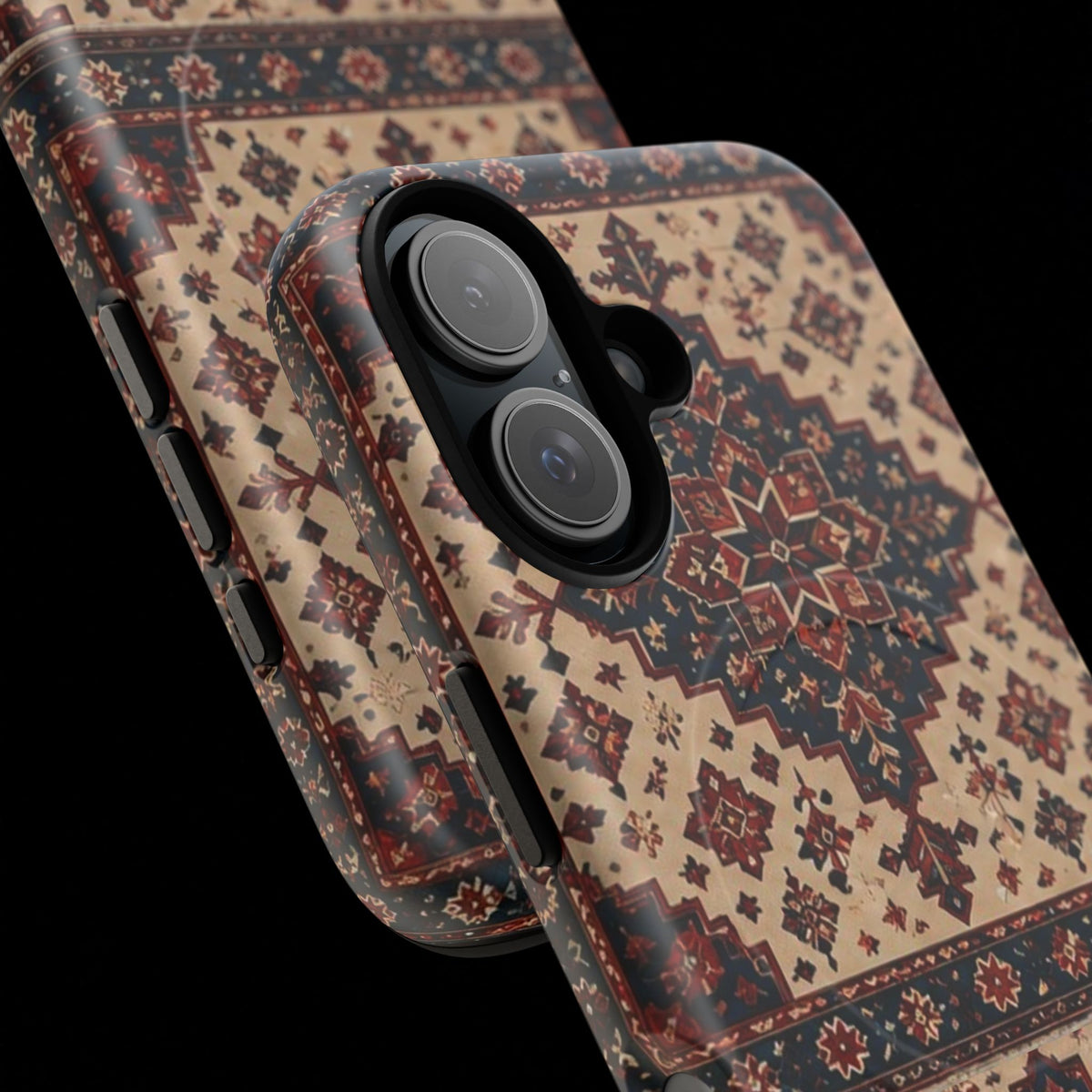 Cream of The Crop Afghan Rug Tough Phone Case