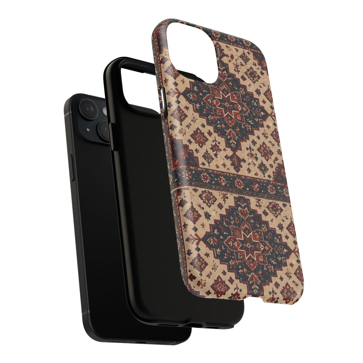 Cream of The Crop Afghan Rug Tough Phone Case