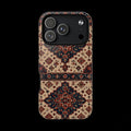 Cream of The Crop Afghan Rug Tough Phone Case
