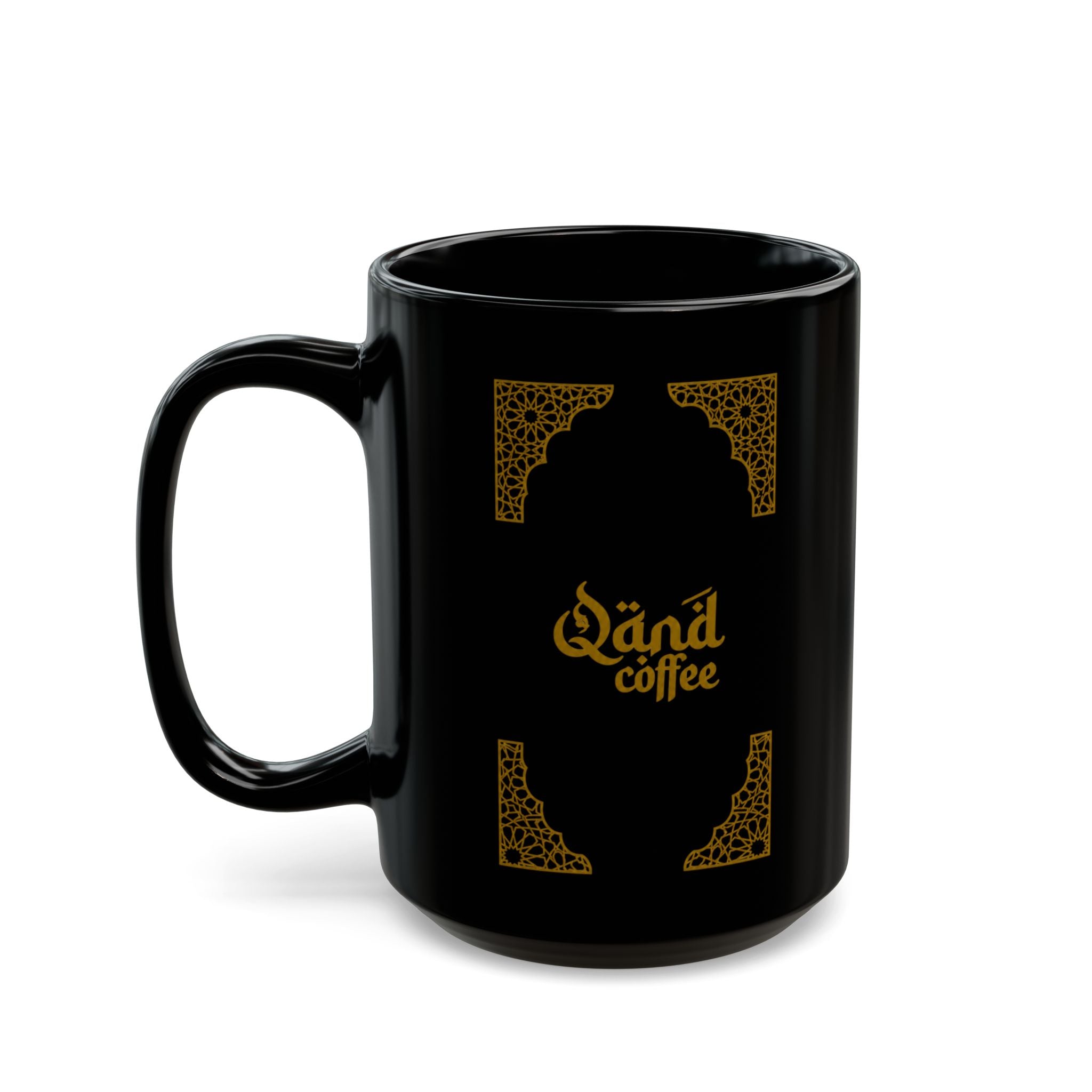 Qand Black Mug (11oz, 15oz)