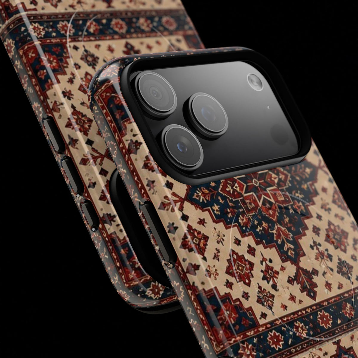 Cream of The Crop Afghan Rug Tough Phone Case