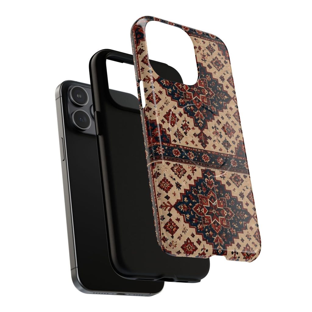 Cream of The Crop Afghan Rug Tough Phone Case