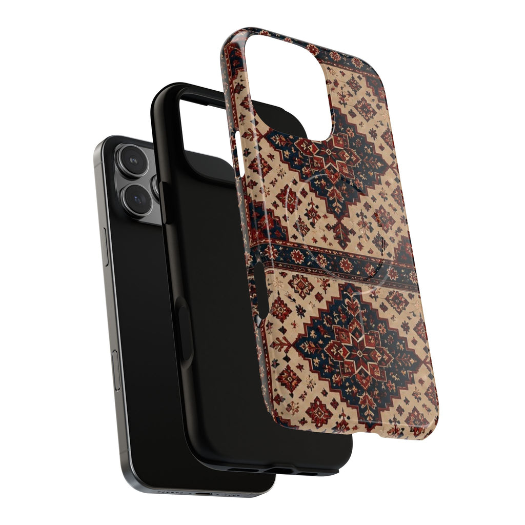 Cream of The Crop Afghan Rug Tough Phone Case
