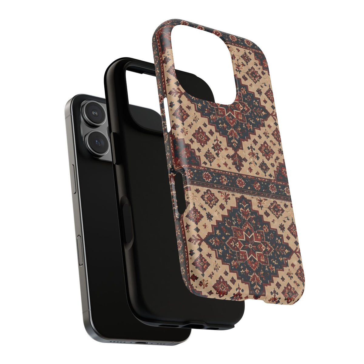 Cream of The Crop Afghan Rug Tough Phone Case